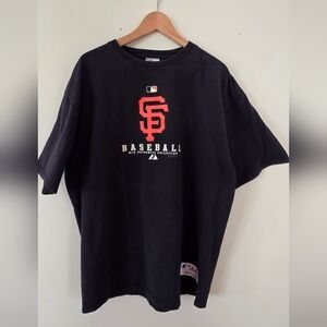 San Francisco Giants MLB Black Graphic Tee